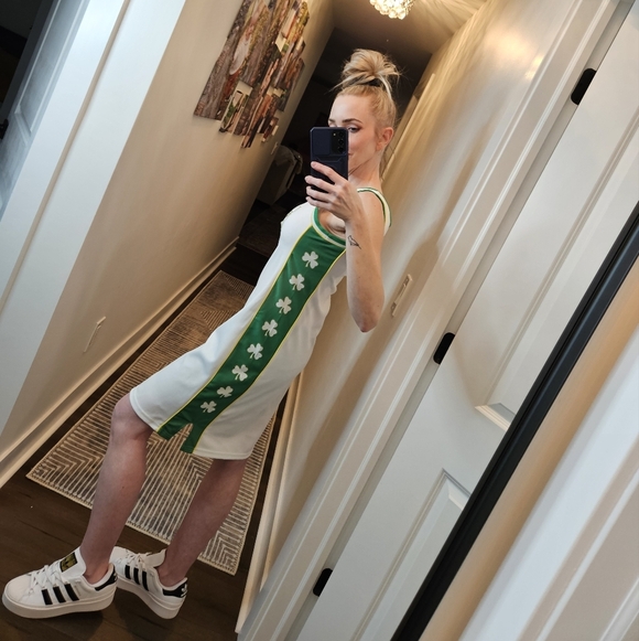 SB Sports Hardball Classics Women's Boston Celtic NBA Jersey Dress - SIZE M 🍀 - Picture 4 of 11